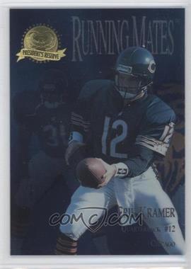 1996 Collector's Edge President's Reserve - Running Mates #RM5 - Erik Kramer, Rashaan Salaam /2000