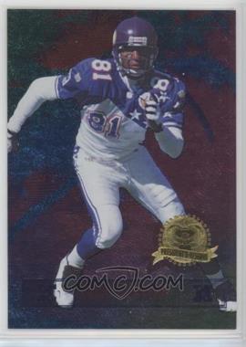 1996 Collector's Edge President's Reserve - Tanned, Rested, & Ready - Gold #17 - Cris Carter /150