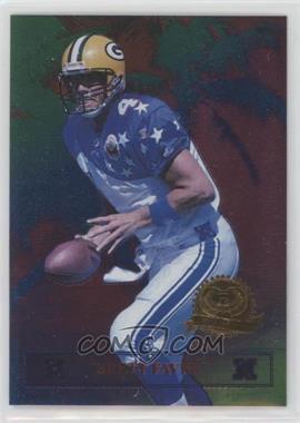 1996 Collector's Edge President's Reserve - Tanned, Rested, & Ready - Gold #3 - Brett Favre /150