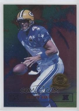1996 Collector's Edge President's Reserve - Tanned, Rested, & Ready - Gold #3 - Brett Favre /150
