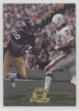 1996 Collector's Edge President's Reserve - Time Warp - CS #10 - Larry Csonka, Kordell Stewart /500