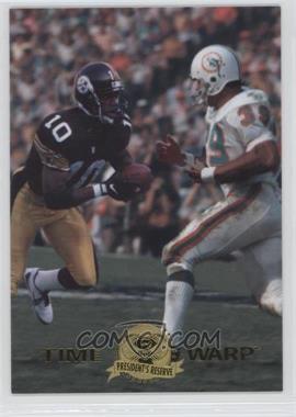 1996 Collector's Edge President's Reserve - Time Warp - Missing Serial Number #10 - Larry Csonka, Kordell Stewart