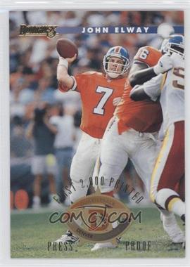 1996 Donruss - [Base] - Press Proof #173 - John Elway /2000