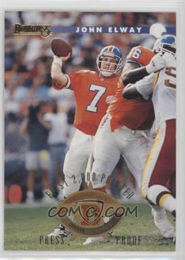 1996 Donruss - [Base] - Press Proof #173 - John Elway /2000