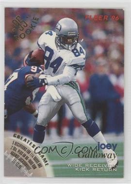 1996 Fleer - [Base] #130 - Joey Galloway [EX to NM]