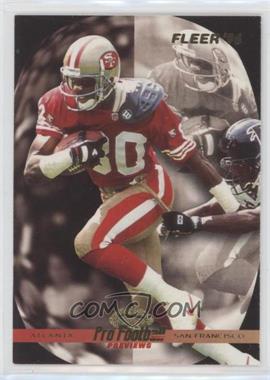 1996 Fleer - [Base] #184 - Pro Football Weekly - Jerry Rice