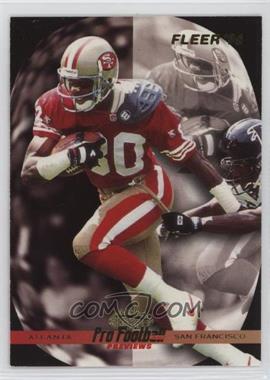 1996 Fleer - [Base] #184 - Pro Football Weekly - Jerry Rice