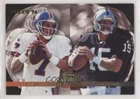 Pro Football Weekly - John Elway, Jeff Hostetler