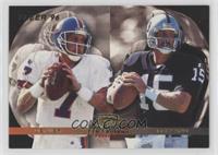 Pro Football Weekly - John Elway, Jeff Hostetler