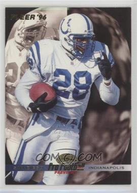 1996 Fleer - [Base] #193 - Pro Football Weekly - Marshall Faulk