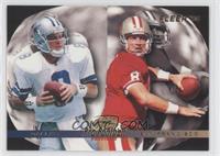 Pro Football Weekly - Troy Aikman, Steve Young