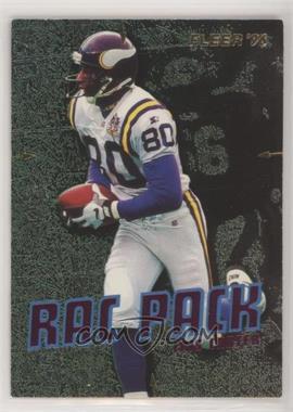 1996 Fleer - Rac Pack #4 - Cris Carter [EX to NM]