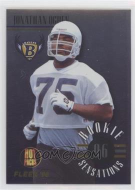 1996 Fleer - Rookie Sensations - Hot Pack #9 - Jonathan Ogden