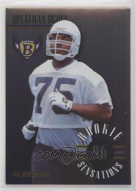 1996 Fleer - Rookie Sensations #9 - Jonathan Ogden