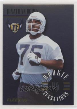 1996 Fleer - Rookie Sensations #9 - Jonathan Ogden