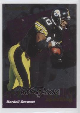 1996 Fleer - Statistically Speaking #17 - Kordell Stewart