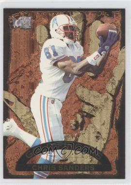 1996 Fleer Metal - Gold Fingers #7 - Chris Sanders