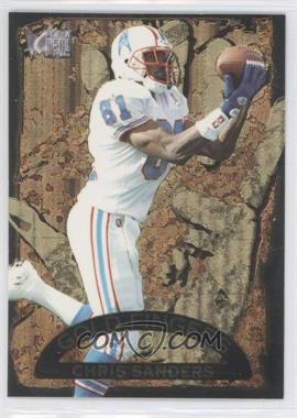 1996 Fleer Metal - Gold Fingers #7 - Chris Sanders