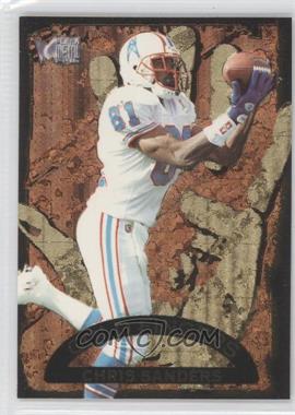 1996 Fleer Metal - Gold Fingers #7 - Chris Sanders