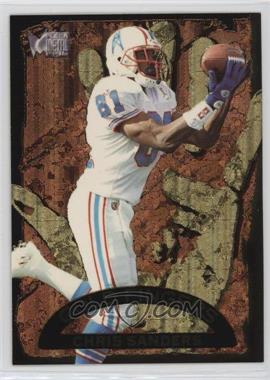 1996 Fleer Metal - Gold Fingers #7 - Chris Sanders