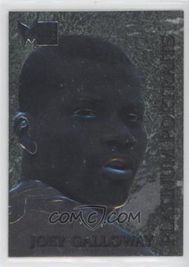 1996 Fleer Metal - Platinum Portraits #4 - Joey Galloway