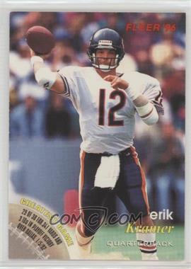 1996 Fleer Shell FACT - [Base] #39 - Erik Kramer