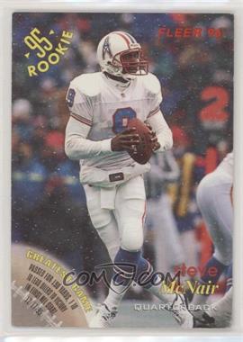 1996 Fleer Shell FACT - [Base] #45 - Steve McNair