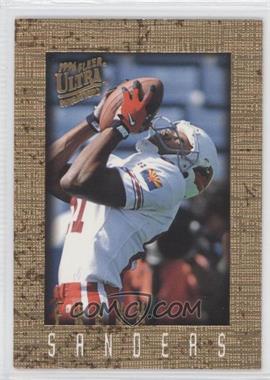 1996 Fleer Ultra Sensations - [Base] - Marble Gold #2 - Frank Sanders