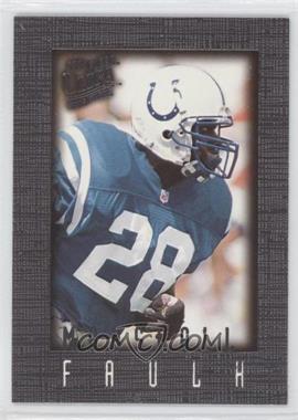 1996 Fleer Ultra Sensations - [Base] - Pewter #45 - Marshall Faulk