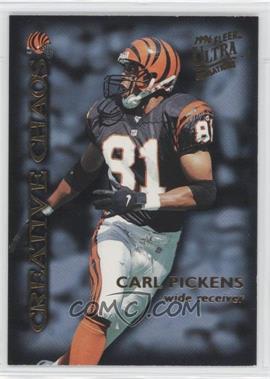 1996 Fleer Ultra Sensations - Creative Chaos #3.7 - Carl Pickens, Curtis Martin