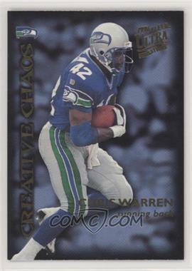 1996 Fleer Ultra Sensations - Creative Chaos #8.2 - Terrell Davis, Chris Warren