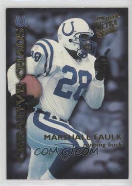 1996 Fleer Ultra Sensations - Creative Chaos #9.4 - Marshall Faulk, Carl Pickens