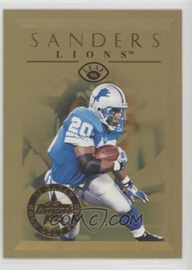 1996 Leaf - 22 Karat Gold Leaf Stars - Promos #7 - Barry Sanders /2500