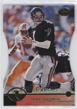 1996 Leaf - [Base] - Press Proof Die-Cut #45 - Jeff George /2000