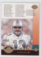 Checklist (Dan Marino)