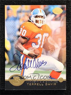 1996 Leaf Collectors Edition - Authentic Signatures #58 - Terrell Davis /2000