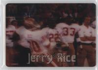 Jerry Rice (Teammates pictured)