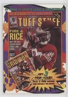 Jerry Rice, Brett Favre (Tuff Stuff Subscription Offer Card)