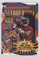 Jerry Rice, Brett Favre (Tuff Stuff Subscription Offer Card)