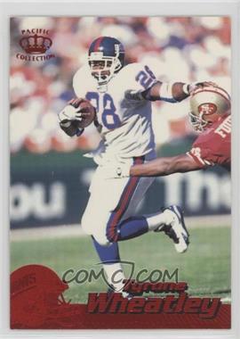 1996 Pacific Crown Collection - [Base] - Red #287 - Tyrone Wheatley