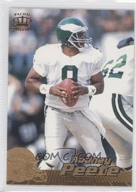 1996 Pacific Crown Collection - [Base] #345 - Rodney Peete