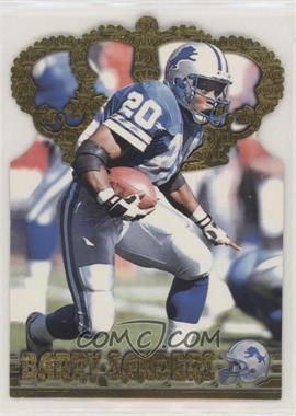 1996 Pacific Crown Collection - Gold Crown Die-Cuts #GC-3 - Barry Sanders