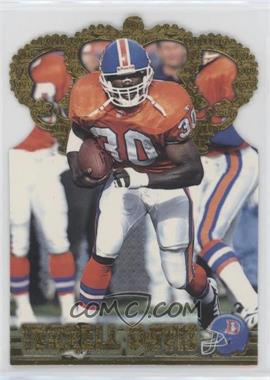 1996 Pacific Crown Collection - Gold Crown Die-Cuts #GC-7 - Terrell Davis