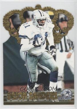 1996 Pacific Crown Collection - Gold Crown Die-Cuts #GC-8 - Deion Sanders