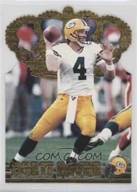 1996 Pacific Crown Collection - Gold Crown Die-Cuts #GC-9 - Brett Favre
