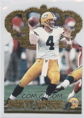 1996 Pacific Crown Collection - Gold Crown Die-Cuts #GC-9 - Brett Favre