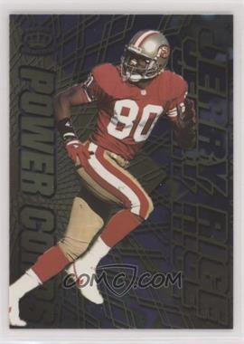 1996 Pacific Crown Collection - Power Corps - Foil #PC-14 - Jerry Rice