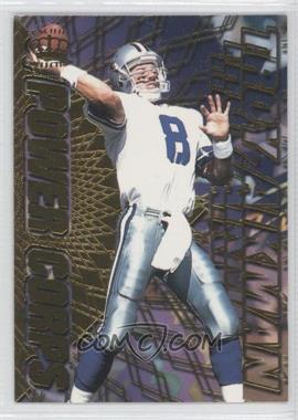 1996 Pacific Crown Collection - Power Corps #PC-1 - Troy Aikman