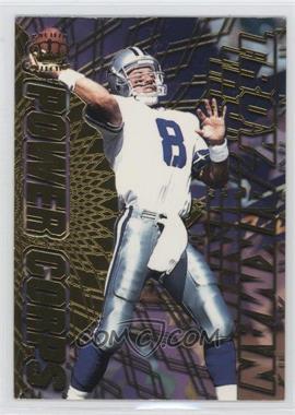 1996 Pacific Crown Collection - Power Corps #PC-1 - Troy Aikman