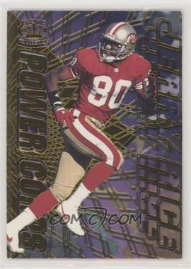 1996 Pacific Crown Collection - Power Corps #PC-14 - Jerry Rice